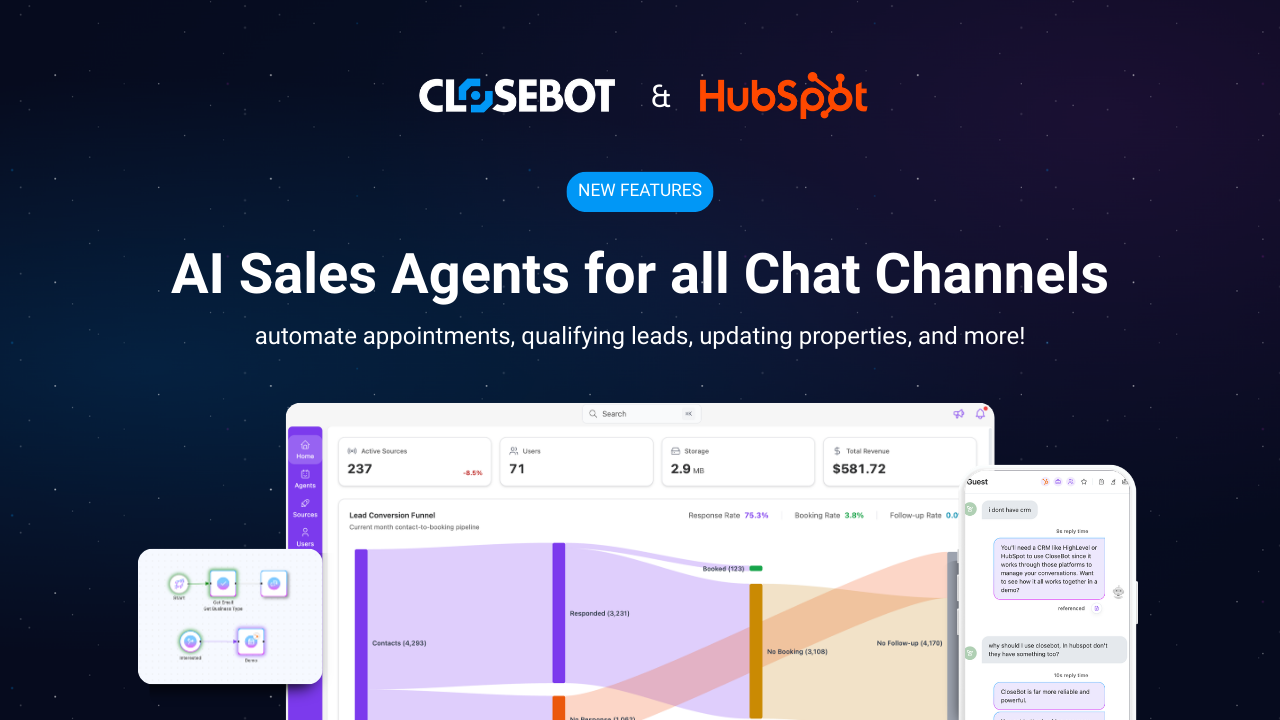 AI Sales Agents for all Chat Channels